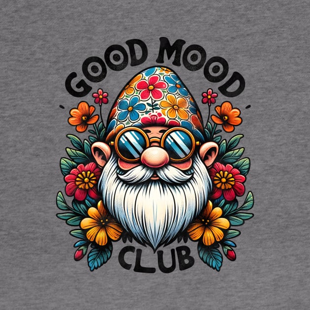 Good Mood Club Cute Gnome by Nessanya